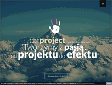Tablet Screenshot of catdesign.com.pl